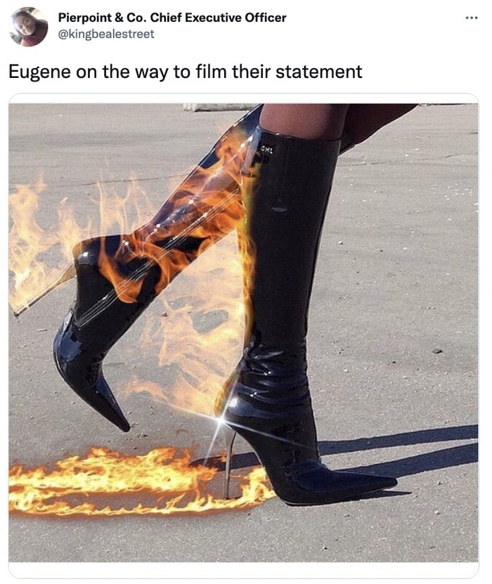 Try Guys Response Video Eugene - fire boots