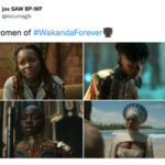 Black Panther Wakanda Forever Memes and Tweets - women