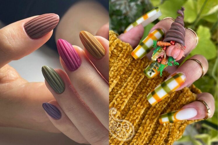 Win Thanksgiving Without Having To Cook With This Nail Art