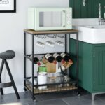 Alcohol Gifts - Wine Rack Bar Cart