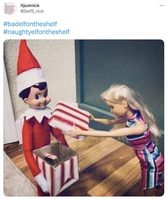 Bad Elf on the Shelf - It’s a D*ck in a Box!