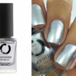 Christmas Nail Colors - Silver Metallic Color (Heroine.NYC Nail Lacquer in Silver Linings)