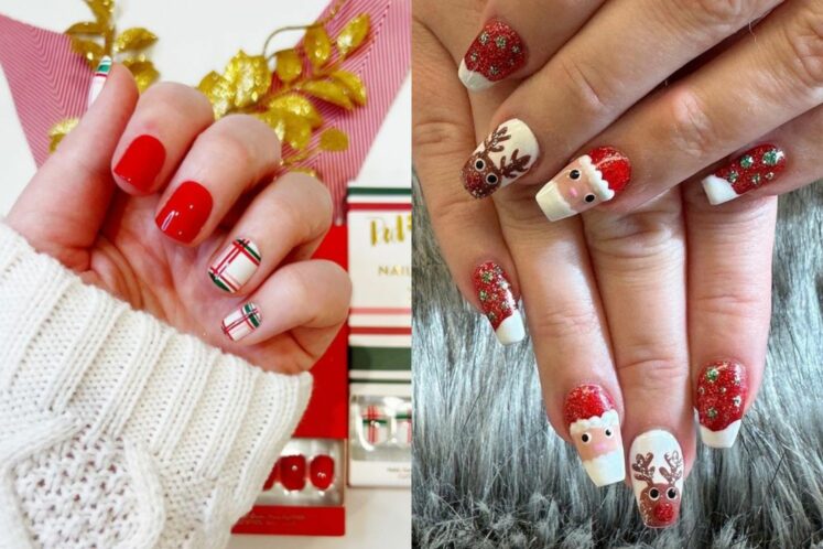 Christmas Nail Ideas That Came Straight Off Of Santa’s Nice List