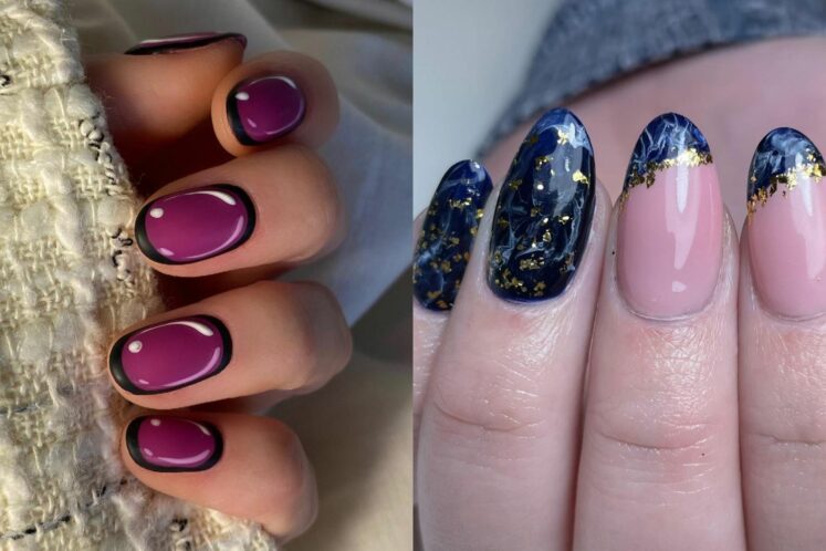 20 Dark Winter Nails To Try This, You Guessed It, Winter