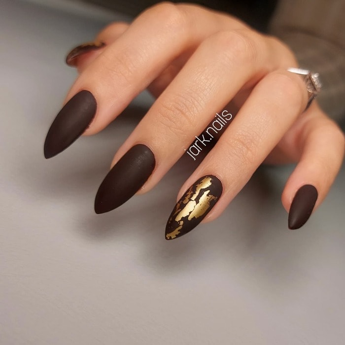 40 Cute Winter Nails Design You Will Love 2023 | Nails, Winter nails, Dark  nail designs