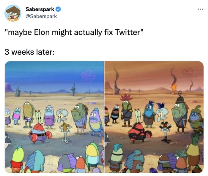 End of Twitter Memes Tweets - spongebob