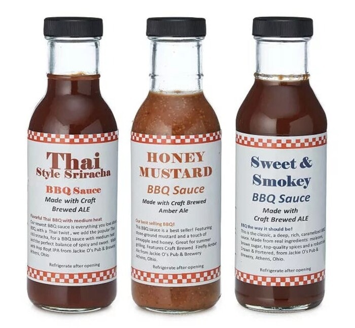 Stocking Stuffer Ideas For Men - Beer-Infused BBQ Sauce