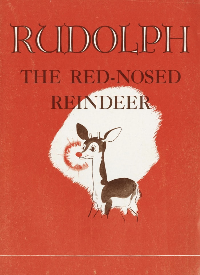 Reindeer Names - Robert May's Rudolph the Red-Nosed Reindeer Book Cover