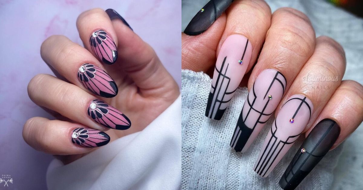 Moon nails – easy, elegant ans stylish nail design ideas