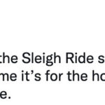 Christmas Memes Tweets - sleigh ride song