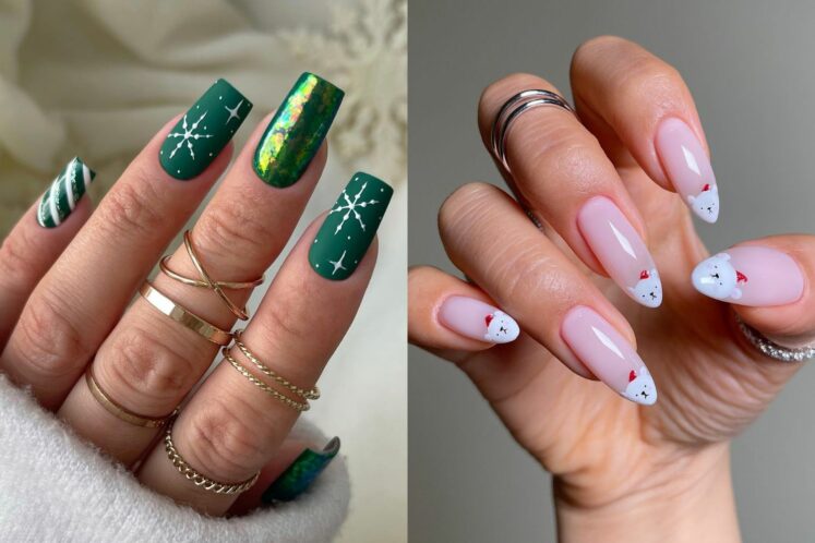 These Christmas Nail Ideas That Look Much Better Than That Fruitcake 