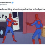 Nepo Baby Memes Tweets - spiderman meme