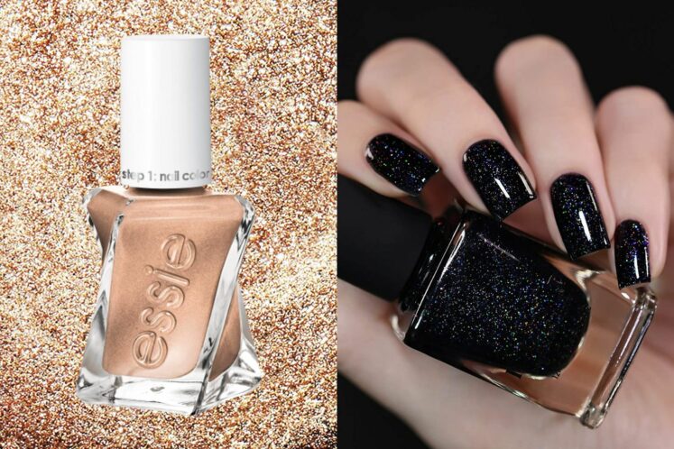 Sparkle Like Your Champagne With These Pretty New Year’s Nail Colors