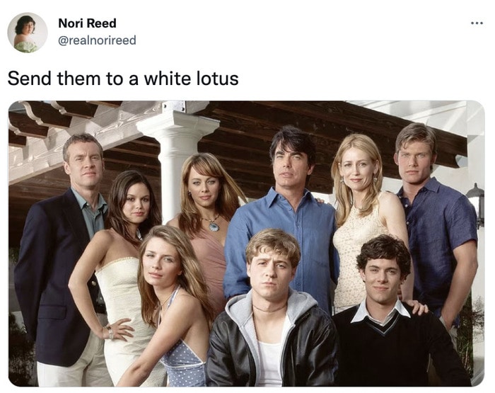 White Lotus Season Two Memes Tweets - the OC