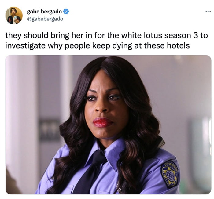 White Lotus Season Two Memes Tweets - scream queens denise
