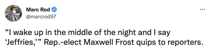 Speaker of the House Vote Memes Tweets - maxwell frost