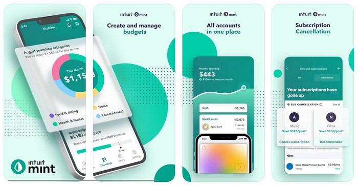 Budgeting Apps - Mint