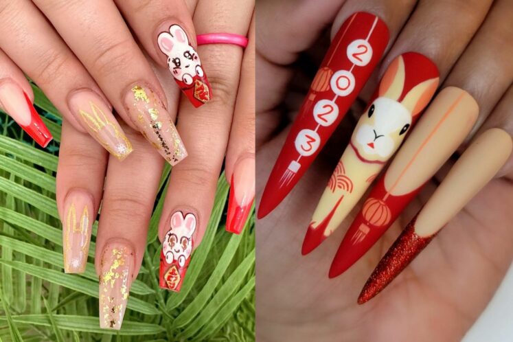 Chinese New Year Nails