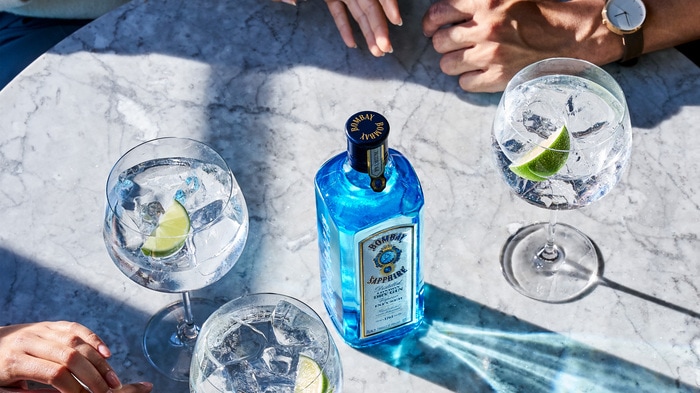 Gin and Tonic - Bombay Sapphire