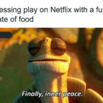 Hilarious Memes - netflix with food