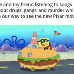 Hilarious Memes - spongebob and patrick driving