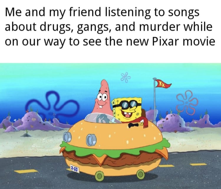 Hilarious Memes - spongebob and patrick driving