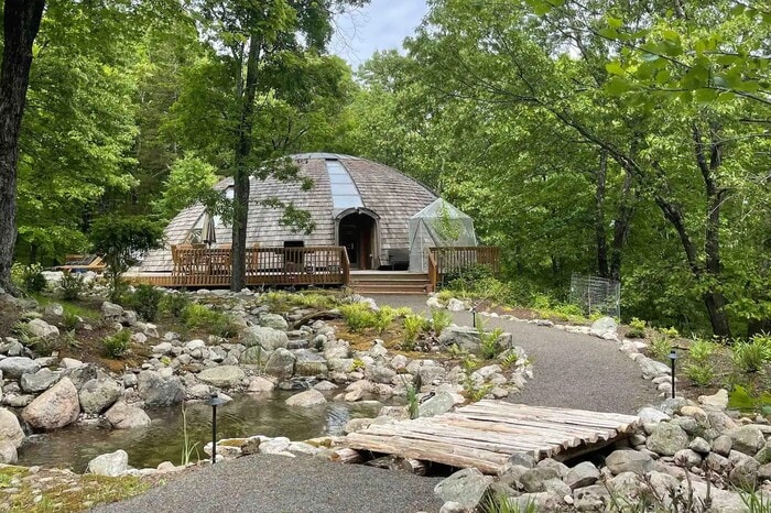 Romantic Airbnbs - Dome House in New Paltz, New York