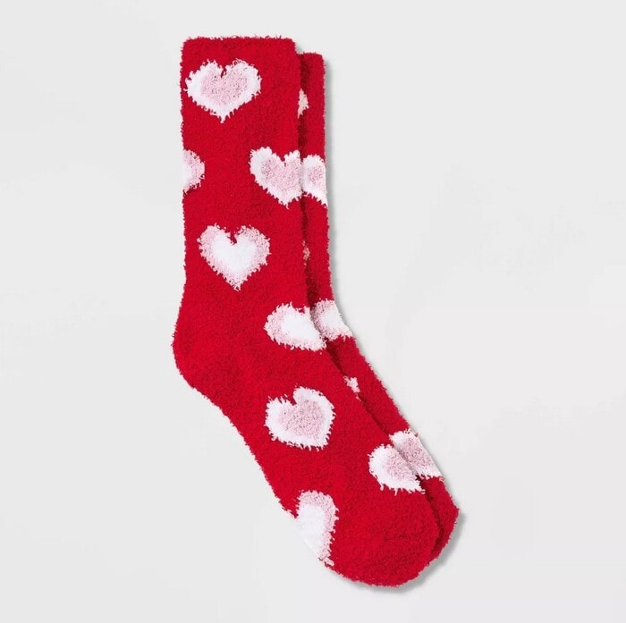 Target Valentine's Day 2023 - Cozy Valentine's Day Heart Socks