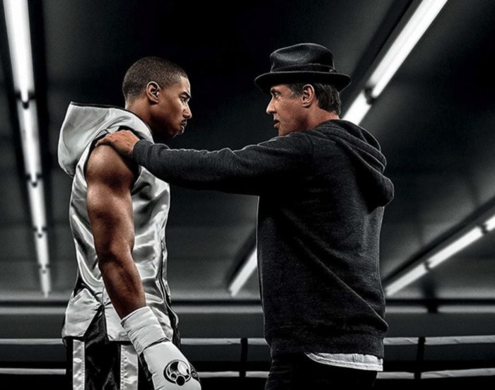 Michael B Jordan Facts - Sylvester Stallone in Creed