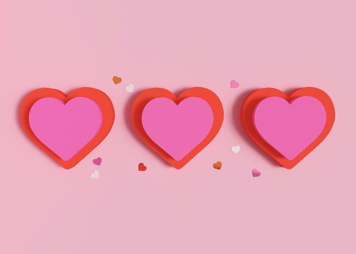 Valentine's Day Jokes - hearts