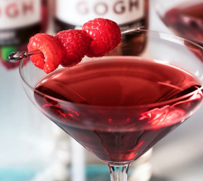 Vodka Drinks - Chocolate-Covered Raspberry Martini