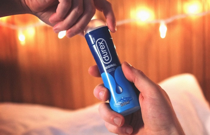 Things to try in bed - Durex lube