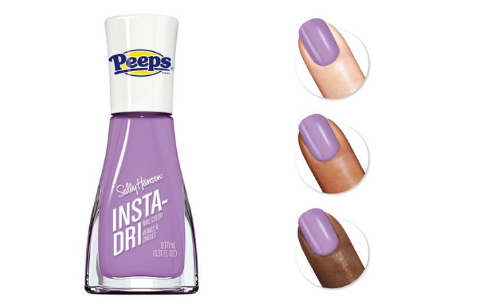 Spring Nail Colors - Sally Hansen Nail Polish in PEEPS Lavender