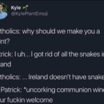 St Patrick's Day Memes - snakes