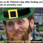 St Patrick's Day Memes - i'm something of an irishman