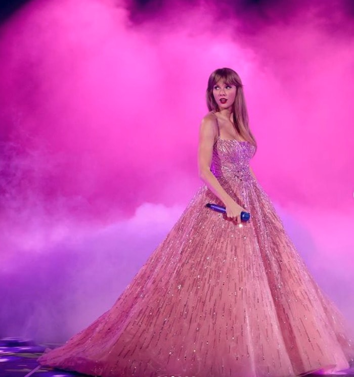 Taylor Swift Eras Tour Outfits - purple ball gown