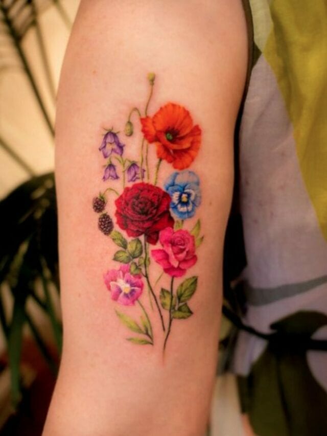 23 Beautiful Flower Tattoo Ideas for Women  StayGlam