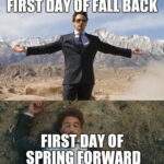 Daylight Savings Memes Tweets Spring Forward - robert downey jr