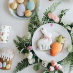 Easter Jokes - bunny and carrot cookies
