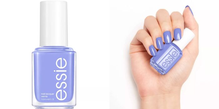 Easter nail colors- Essie Nail Lacquer in Don’t Burst My Bubble