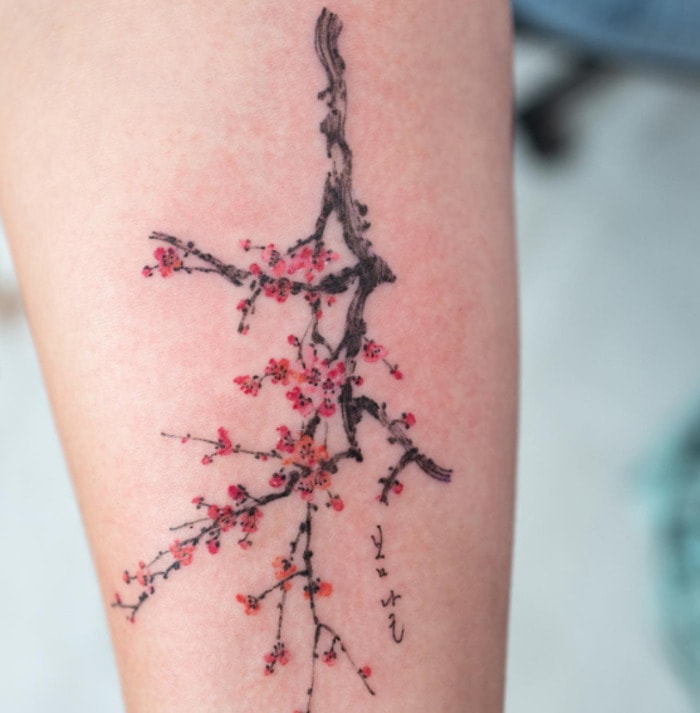 Flower tattoos- Spring Blossom Tattoo