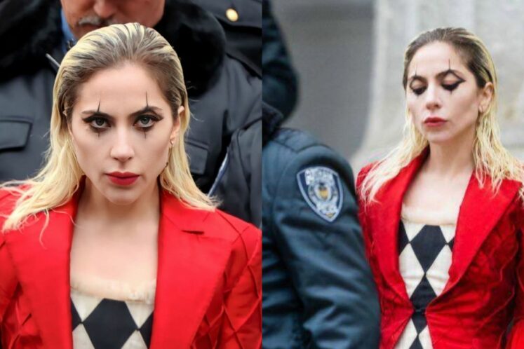 Lady Gaga Stuns as the New Harley Quinn on the Set Of Joker 2