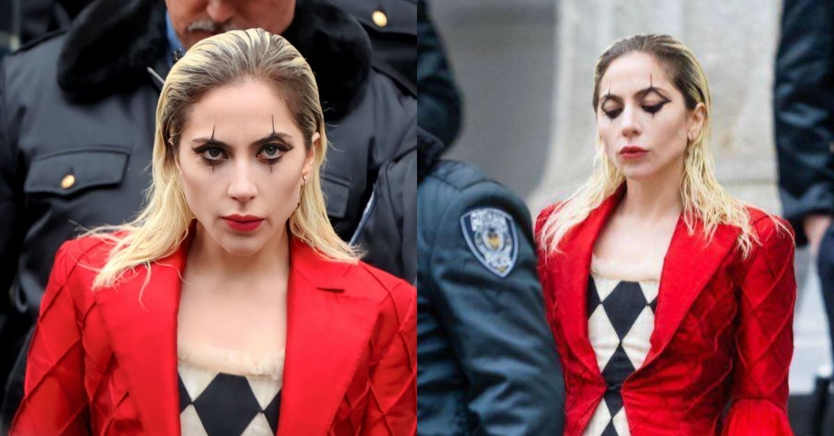 Lady Gaga Harley Quinn Set Photos Joker 2 First Look