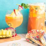 Spring cocktails - tropical sangria