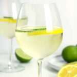 Spring Cocktails - Lemon-Lime Wine Spritzer