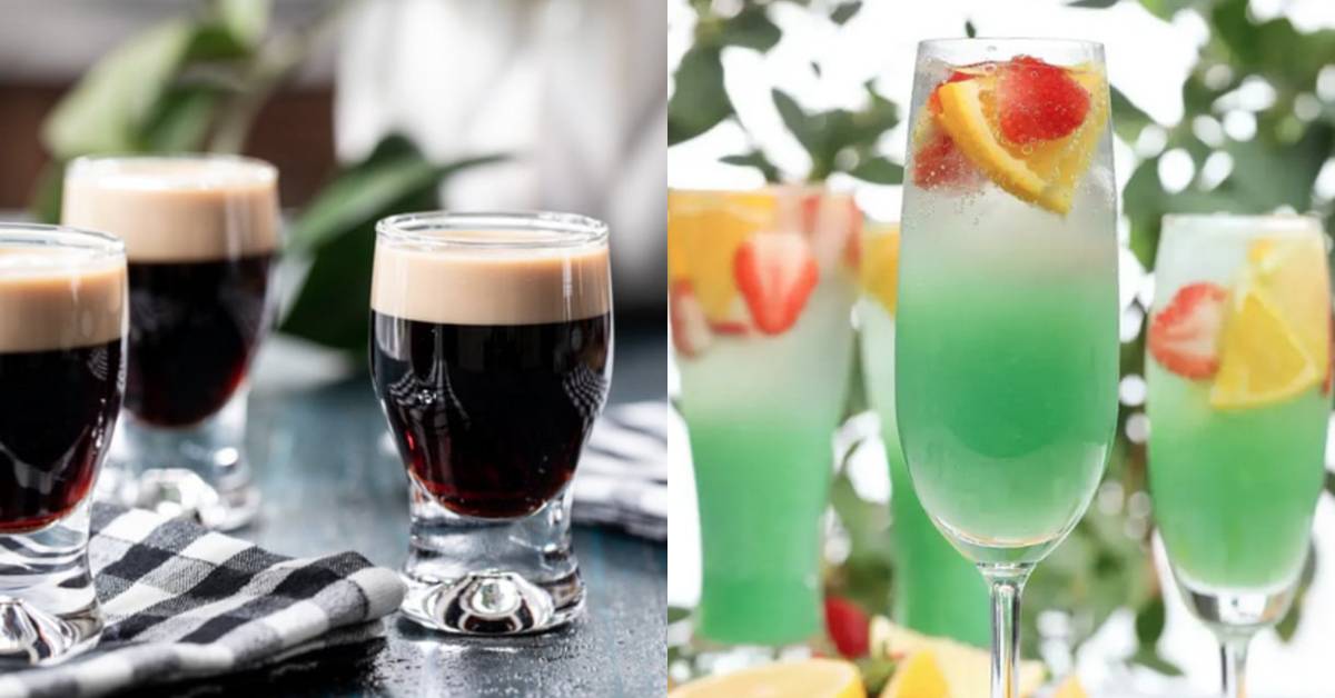St Patrick's day cocktails