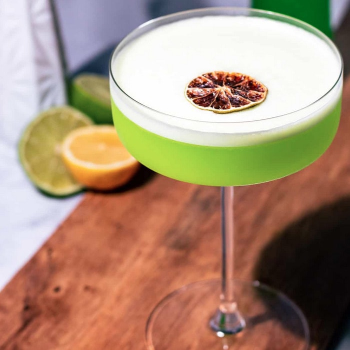 St. Patrick's day cocktails - midori sour