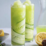St Patricks day cocktails- Cucumber Lemonade Cocktail