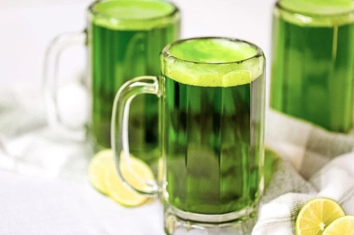 St. Patrick's day cocktails - green beer
