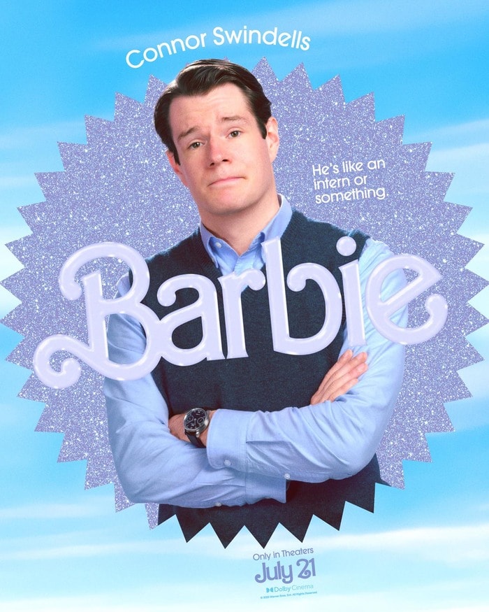 Barbie Movie Posters Characters - Connor Swindells Intern